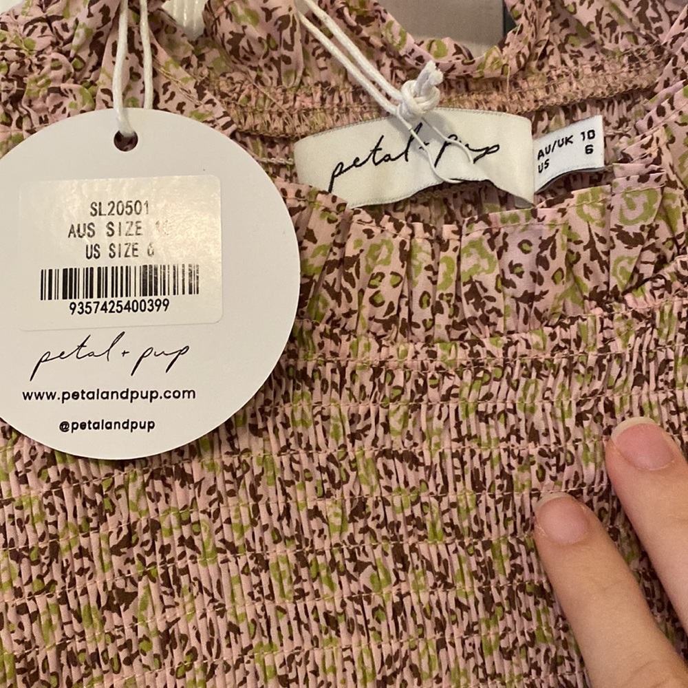 Petal and Pup Smocked MIDI Dress - Picture 4 of 8